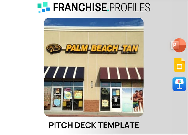 Palm Beach Tan Franchise Pitch Deck Template