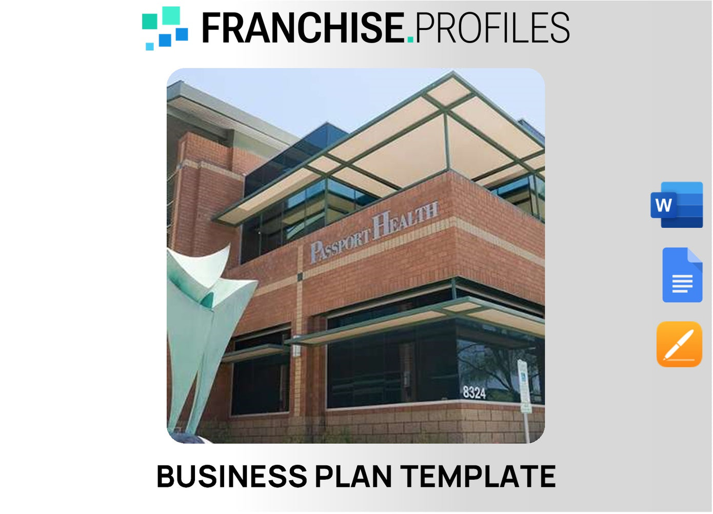 Passport Health Franchise Business Plan Template