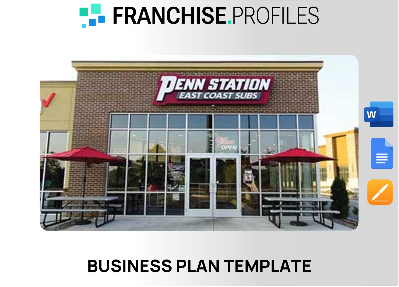 Penn Station Franchise Business Plan Template
