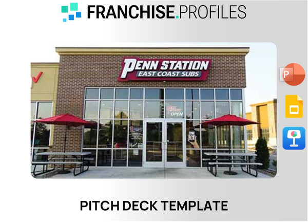 Penn Station Franchise Pitch Deck Template