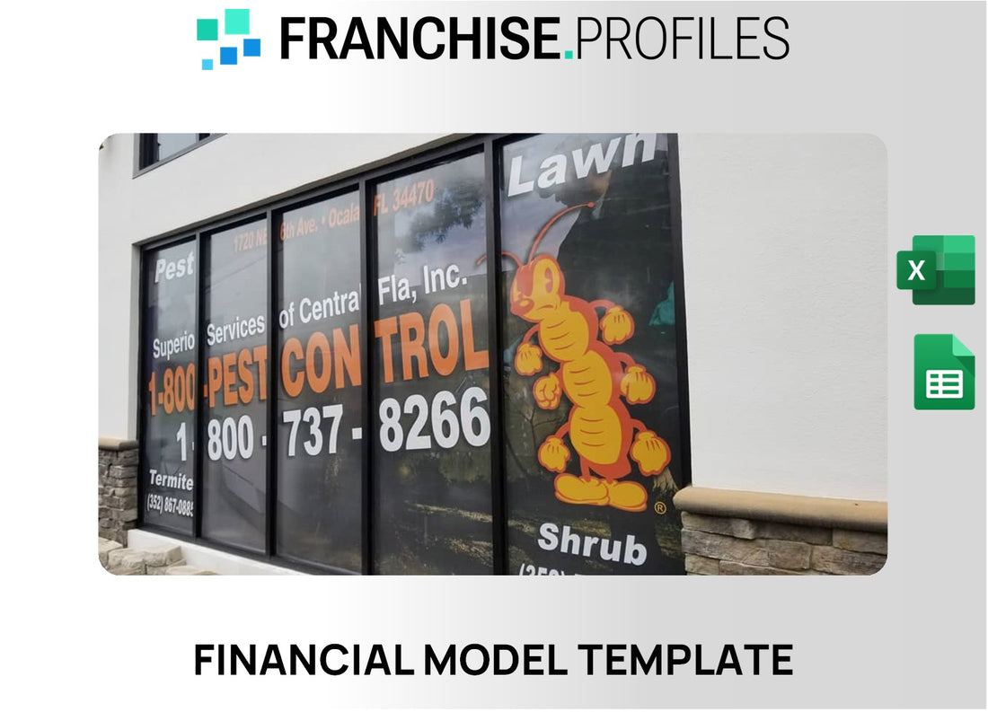 Pest Authority Franchise Financial Model Template
