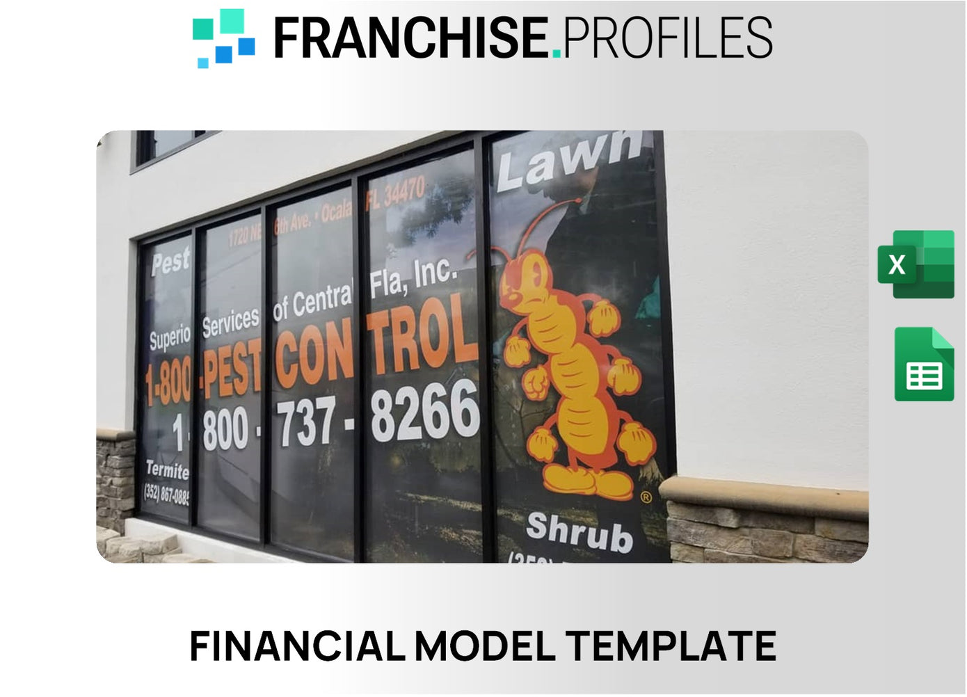 Pest Authority Franchise Financial Model Template