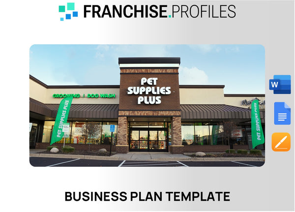 Pet Supplies Plus Franchise Business Plan Template