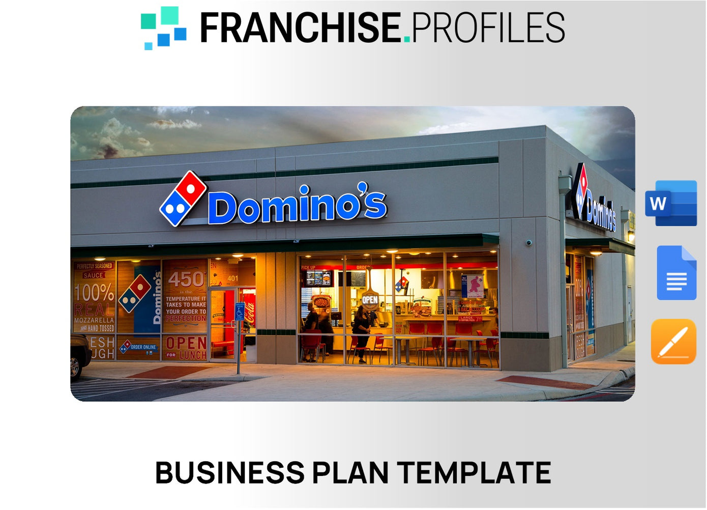 Pizza Factory Franchise Business Plan Template