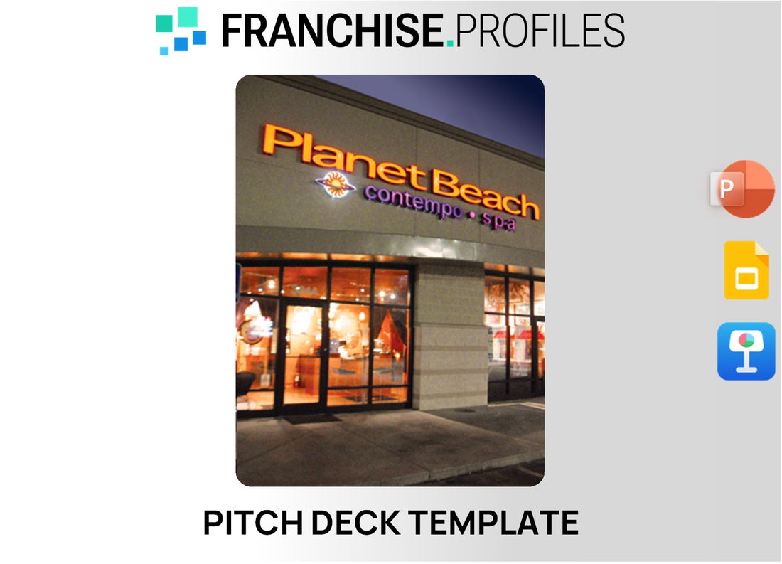 Planet Beach Franchise Pitch Deck Template