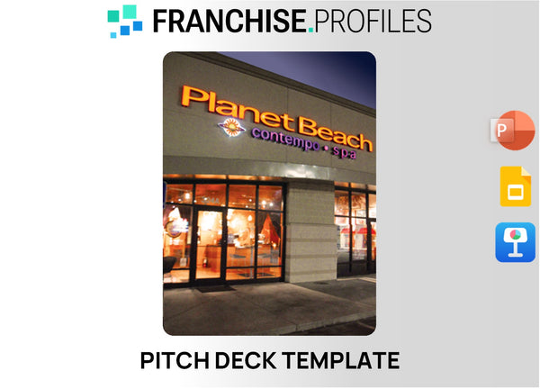 Planet Beach Franchise Pitch Deck Template