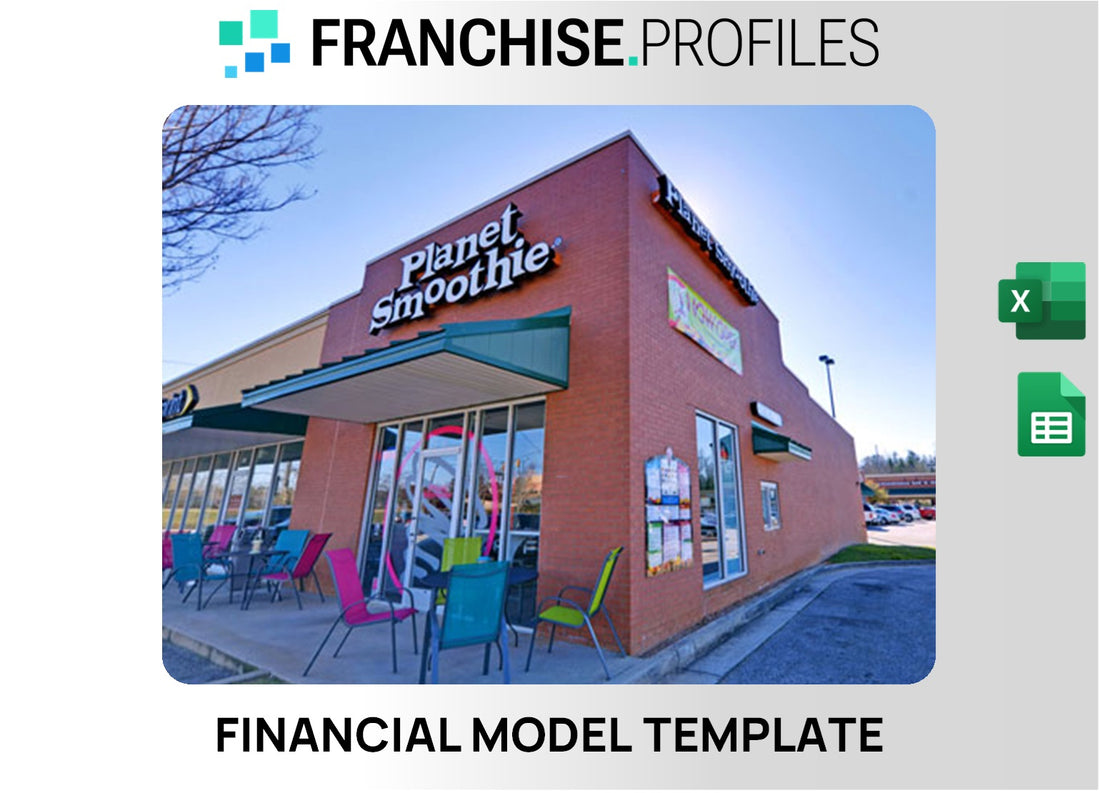 Planet Smoothie Franchise Financial Model Template