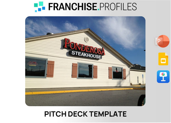 Ponderosa Steakhouse Franchise Pitch Deck Template