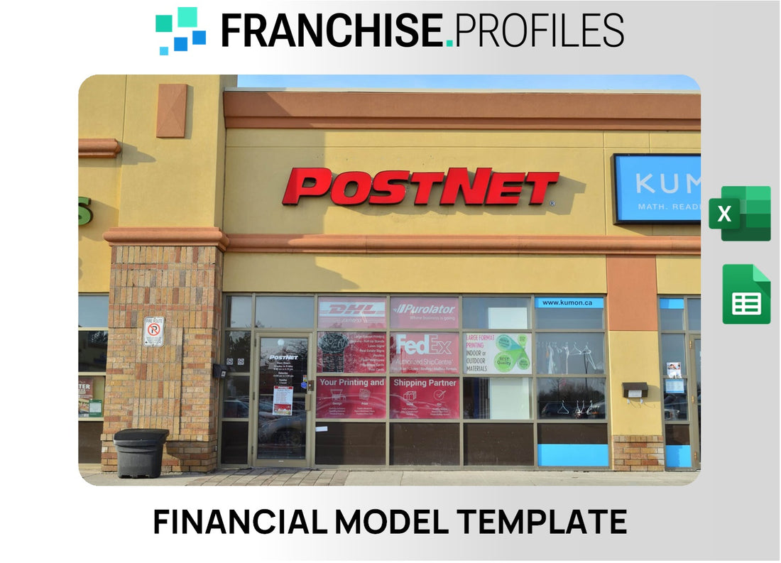 PostNet Franchise Financial Model Template