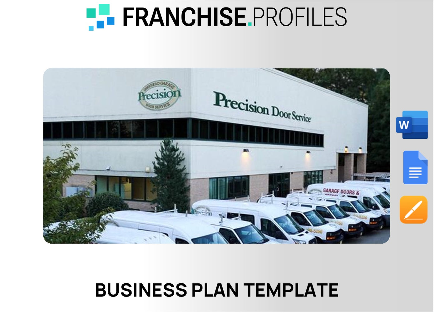 Precision Door Service Franchise Business Plan Template