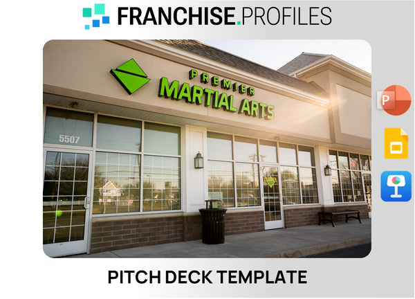 Premier Martial Arts Franchise Pitch Deck Template