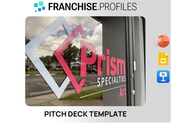 Prism Specialties Franchise Pitch Deck Template