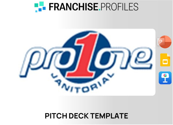 Pro One Janitorial Franchise Pitch Deck Template