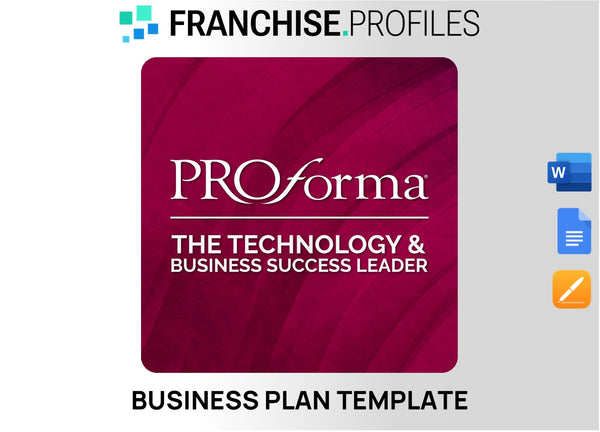 Proforma Franchise Business Plan Template