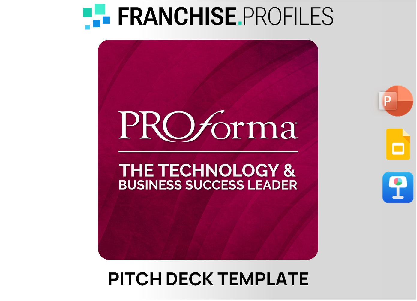Proforma Franchise Pitch Deck Template