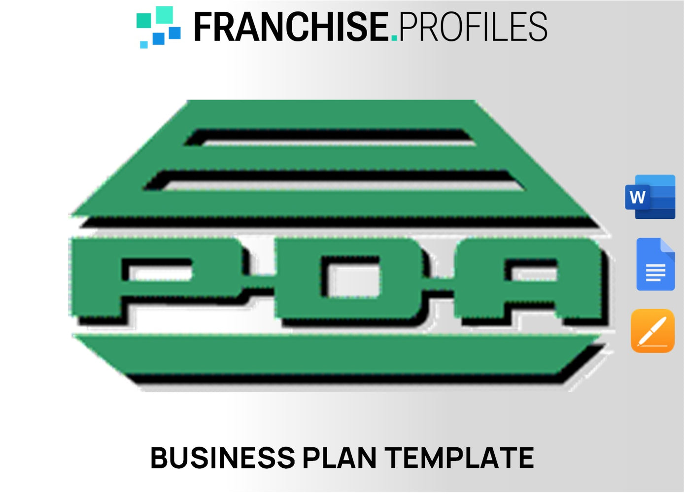 Property Damage Appraisers Franchise Business Plan Template