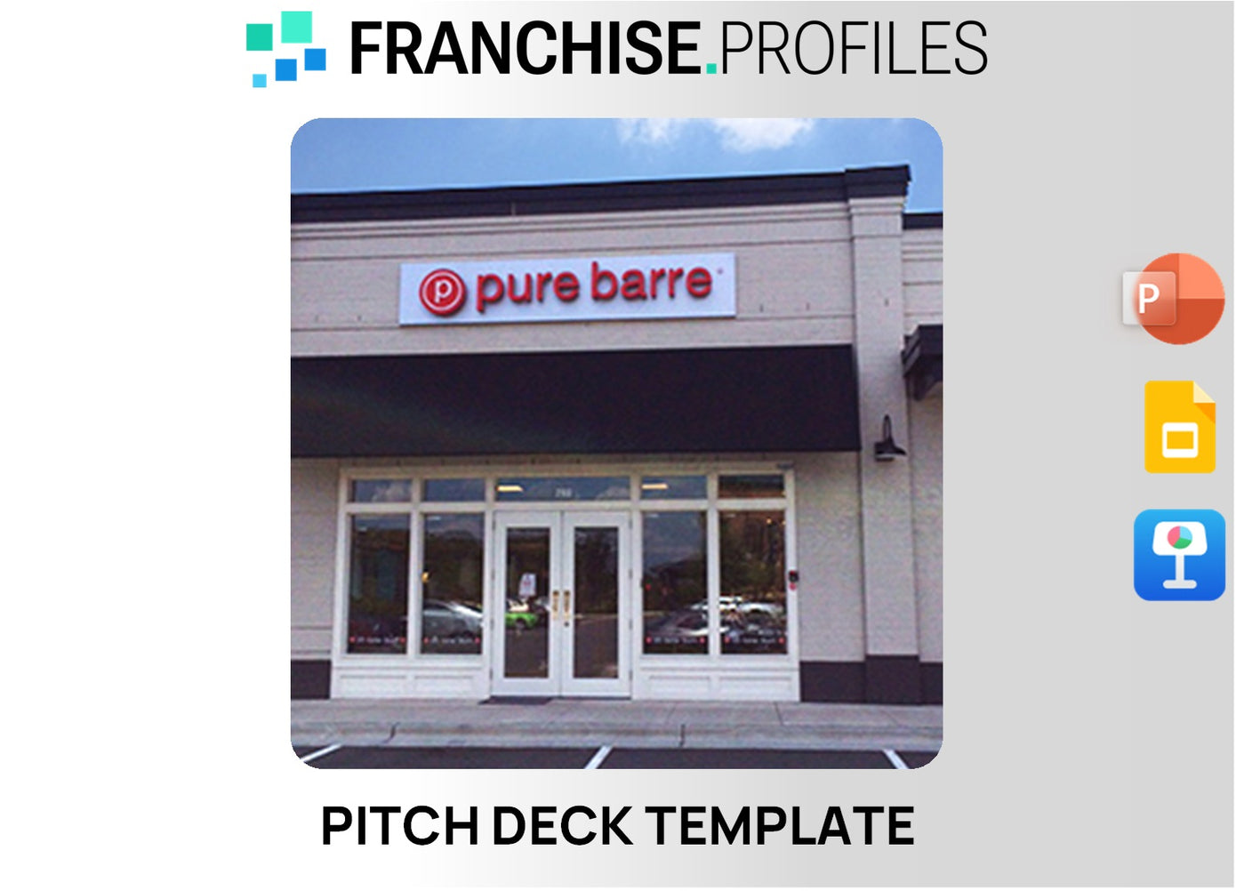 Pure Barre Franchise Pitch Deck Template