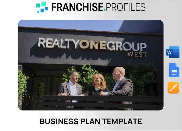 Realty ONE Group Franchise Business Plan Template