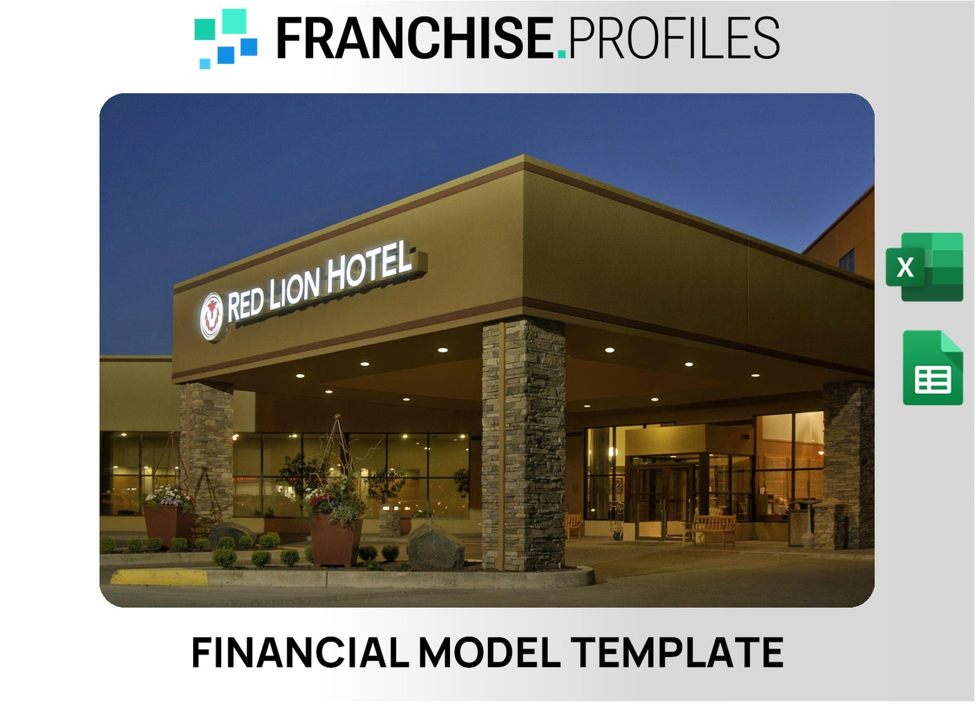 Red Lion Hotel Franchise Financial Model Template