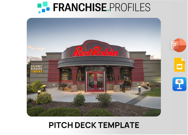 Red Robin Gourmet Burgers and Brews Franchise Pitch Deck Template