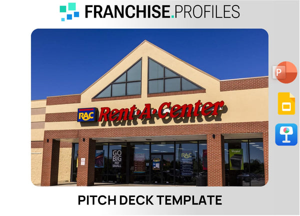 Rent-A-Center Franchise Pitch Deck Template