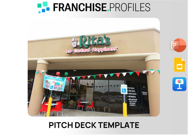 Rita's Ice-Custard-Happiness Franchise Pitch Deck Template