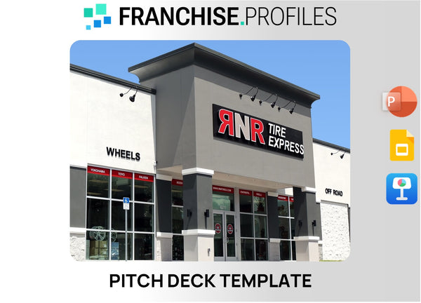 RNR Tire Express Franchise Pitch Deck Template
