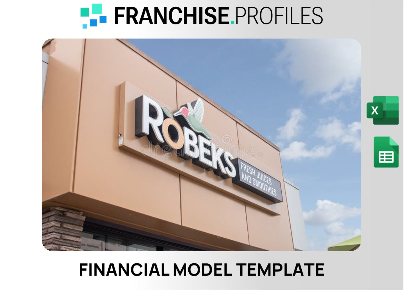 Robeks Franchise Financial Model Template