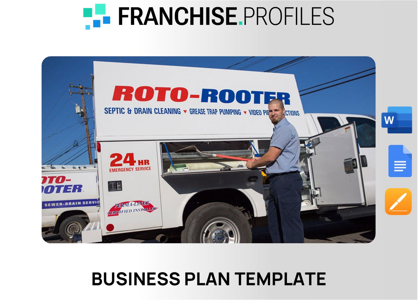 Roto-Rooter Franchise Business Plan Template