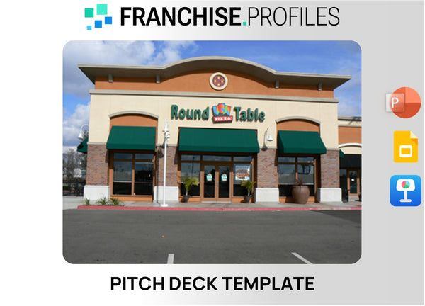 Round Table Pizza Franchise Pitch Deck Template