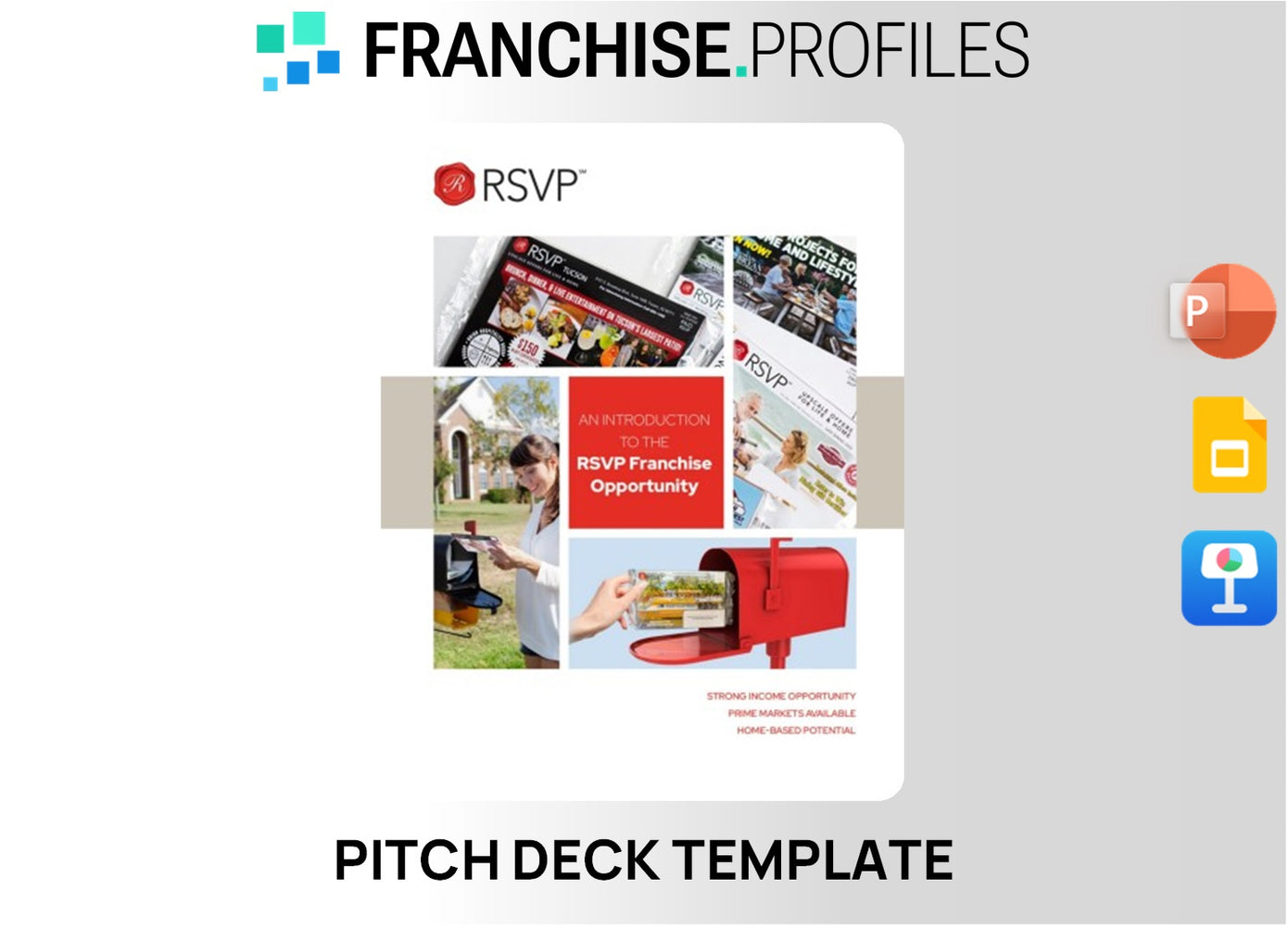 RSVP Franchise Pitch Deck Template