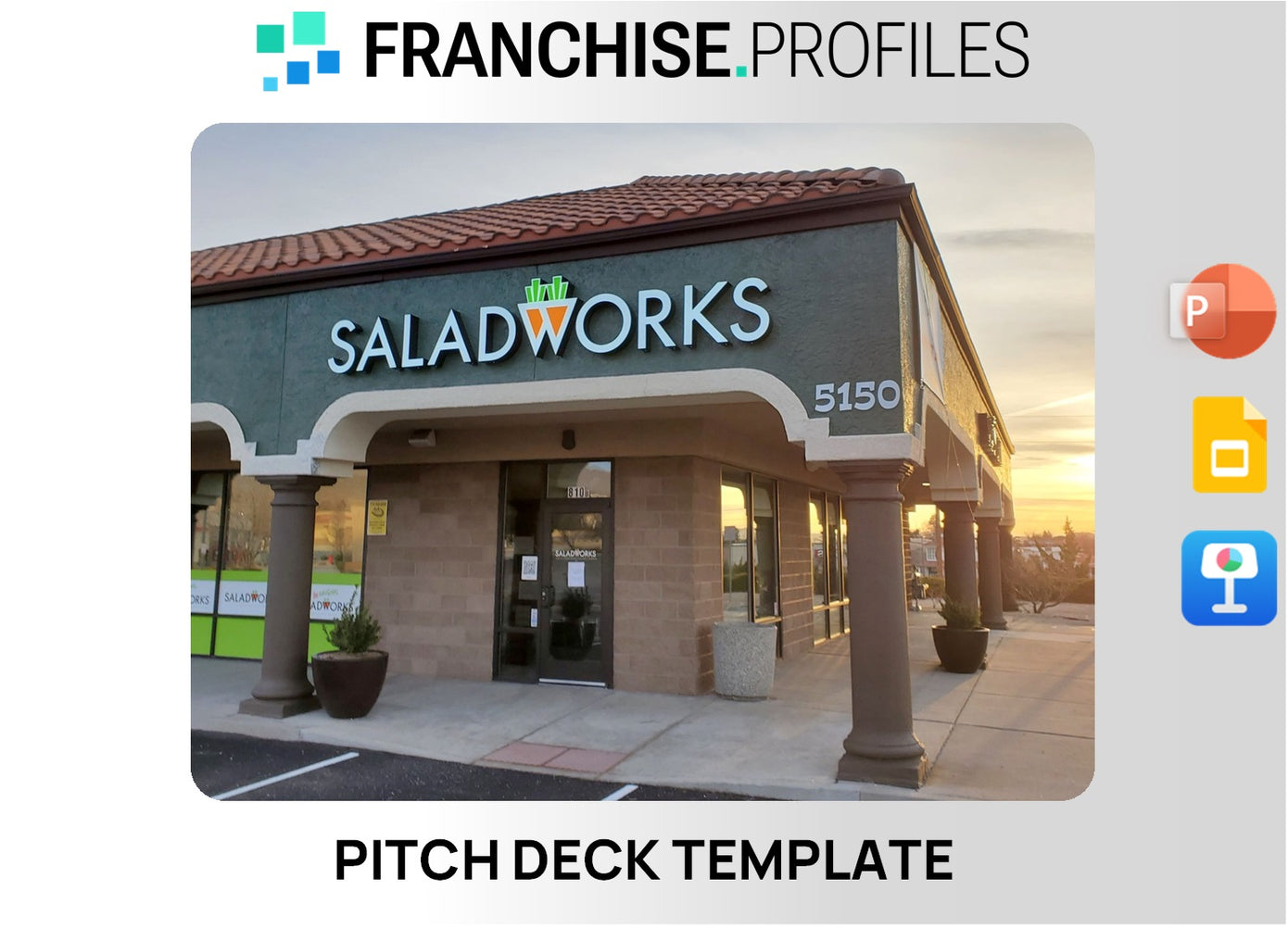Saladworks Franchise Pitch Deck Template
