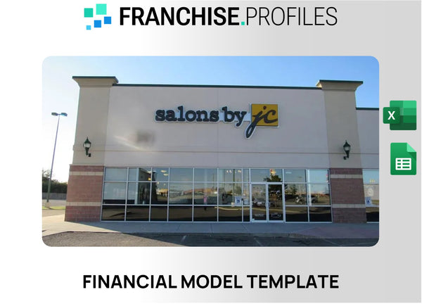 Salons By JC Franchise Financial Model Template