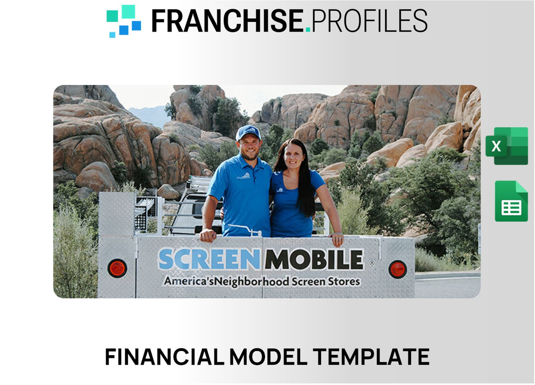 Screenmobile Franchise Financial Model Template
