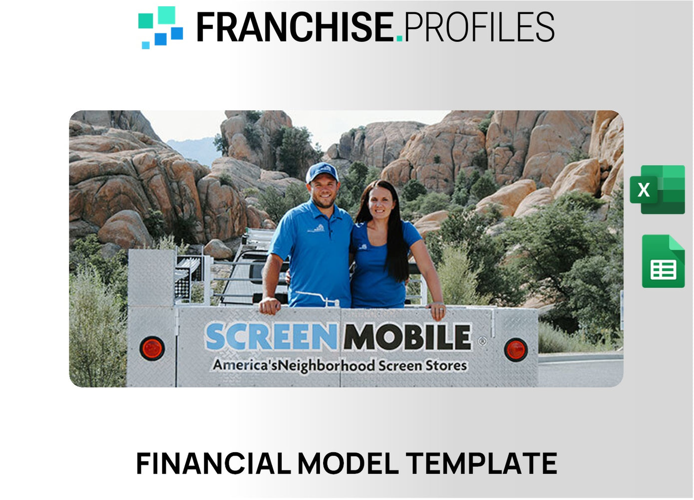 Screenmobile Franchise Financial Model Template
