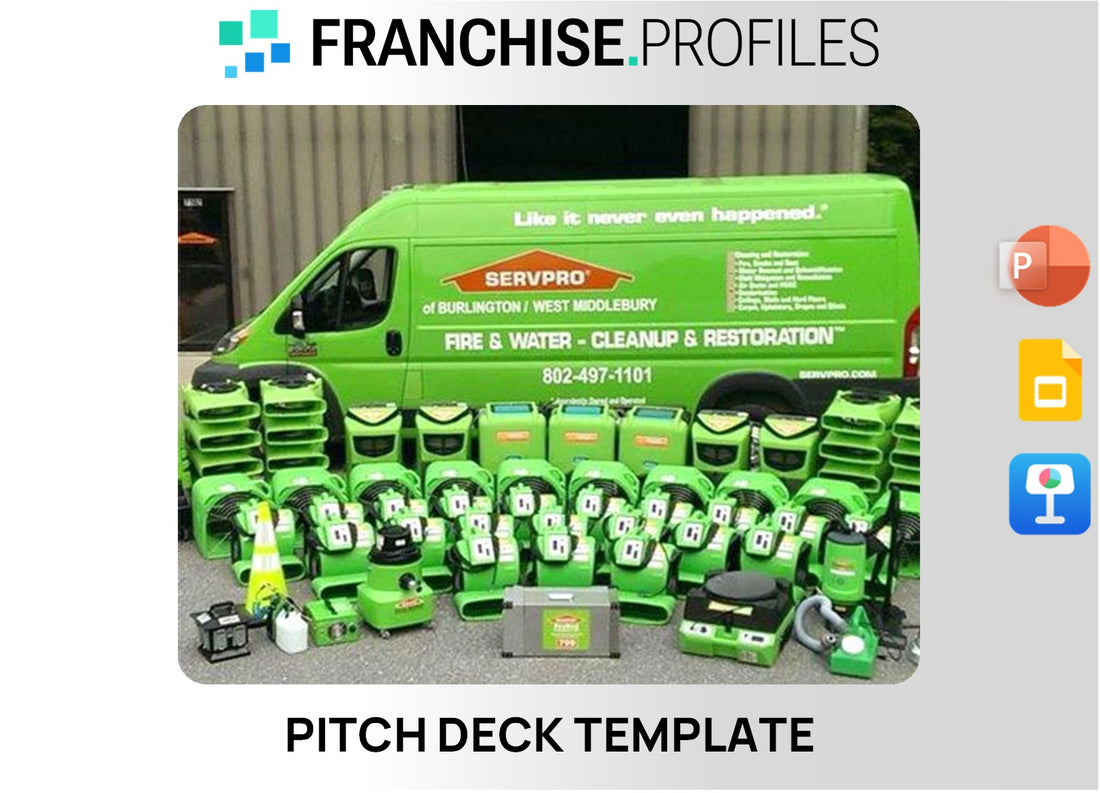 Servpro Franchise Pitch Deck Template