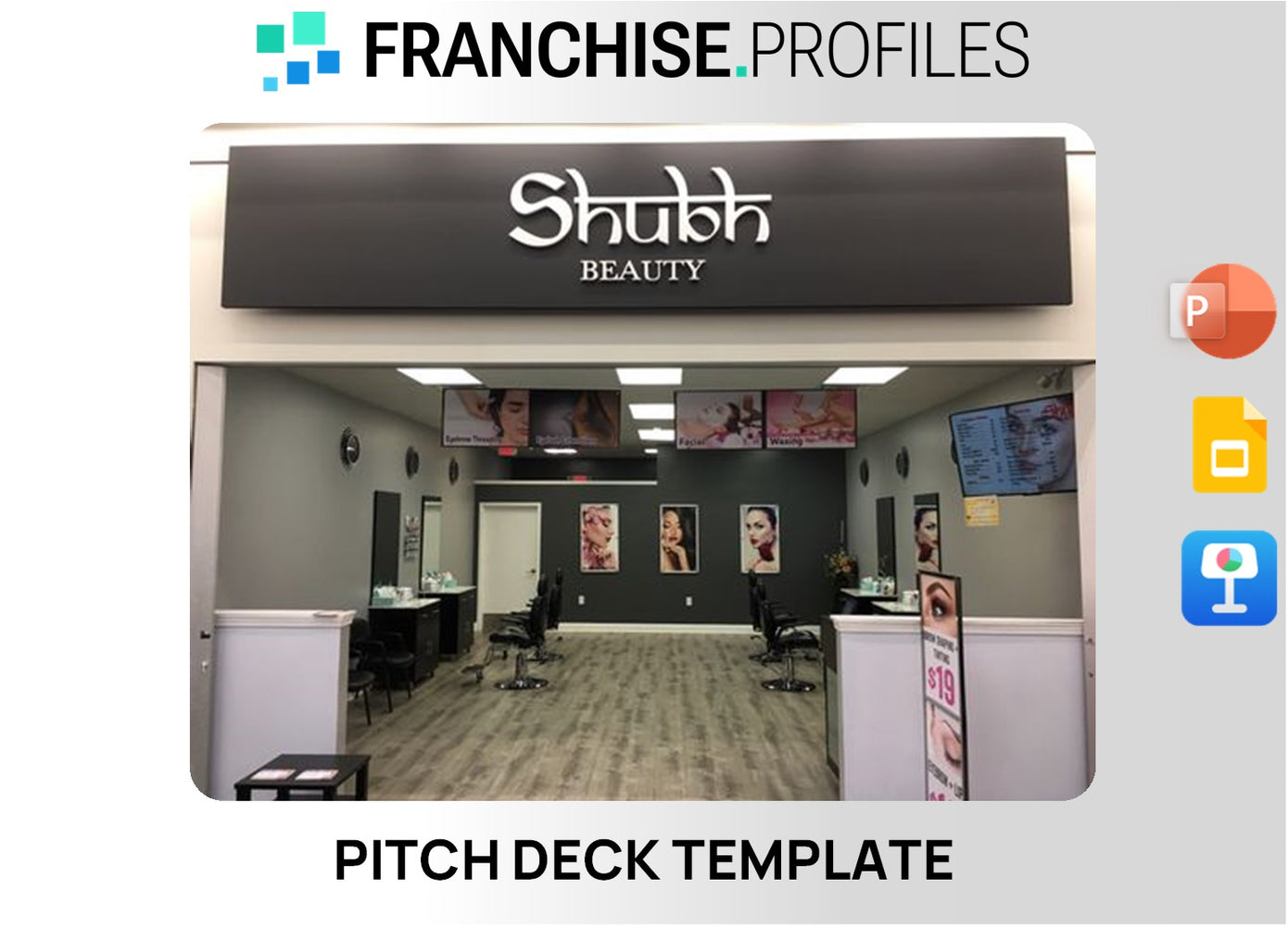 Shubh Beauty Salon Franchise Pitch Deck Template