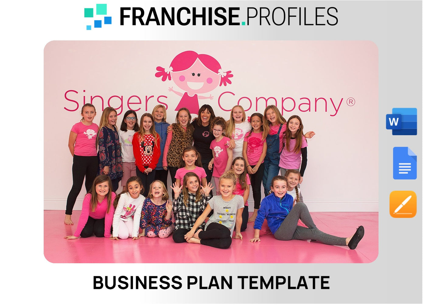 Singers Company Franchise Business Plan Template