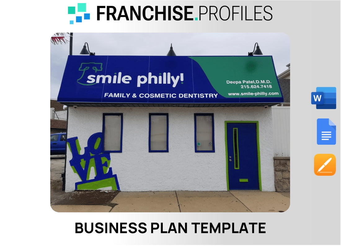 Smile Source Franchise Business Plan Template