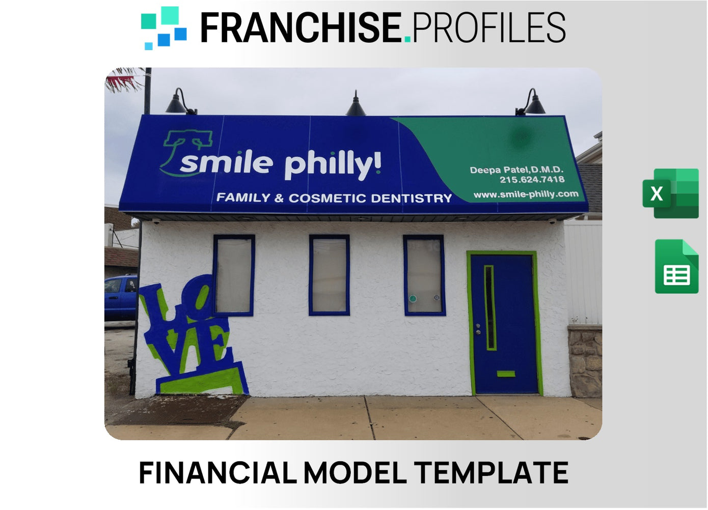 Smile Source Franchise Financial Model Template