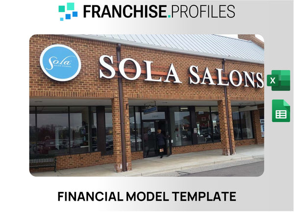 Sola Salon Studios Franchise Financial Model Template