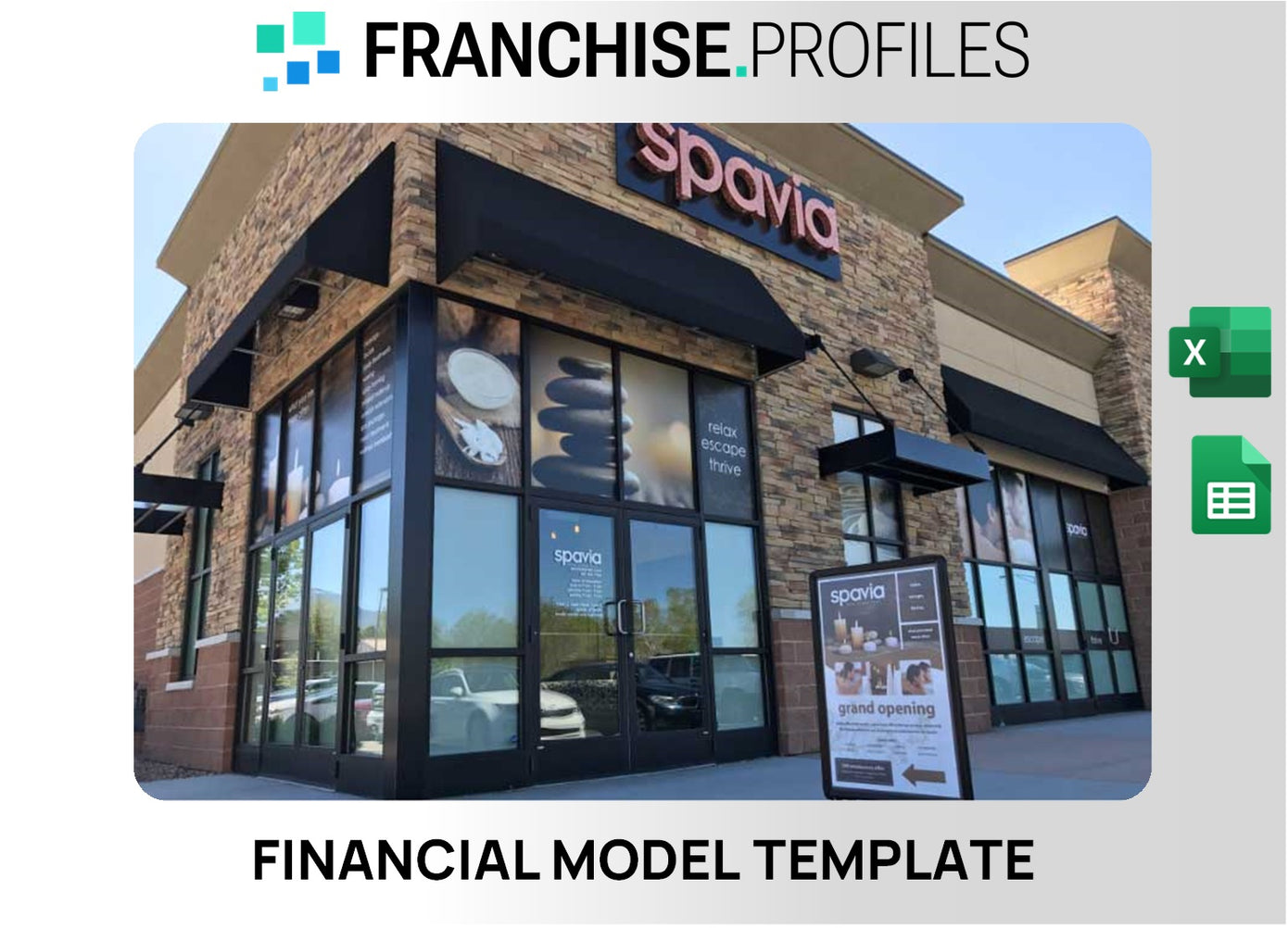 Spavia Franchise Financial Model Template