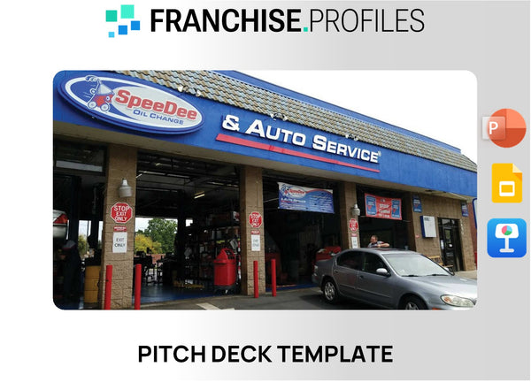 SpeeDee Oil Change & Auto Service Franchise Pitch Deck Template