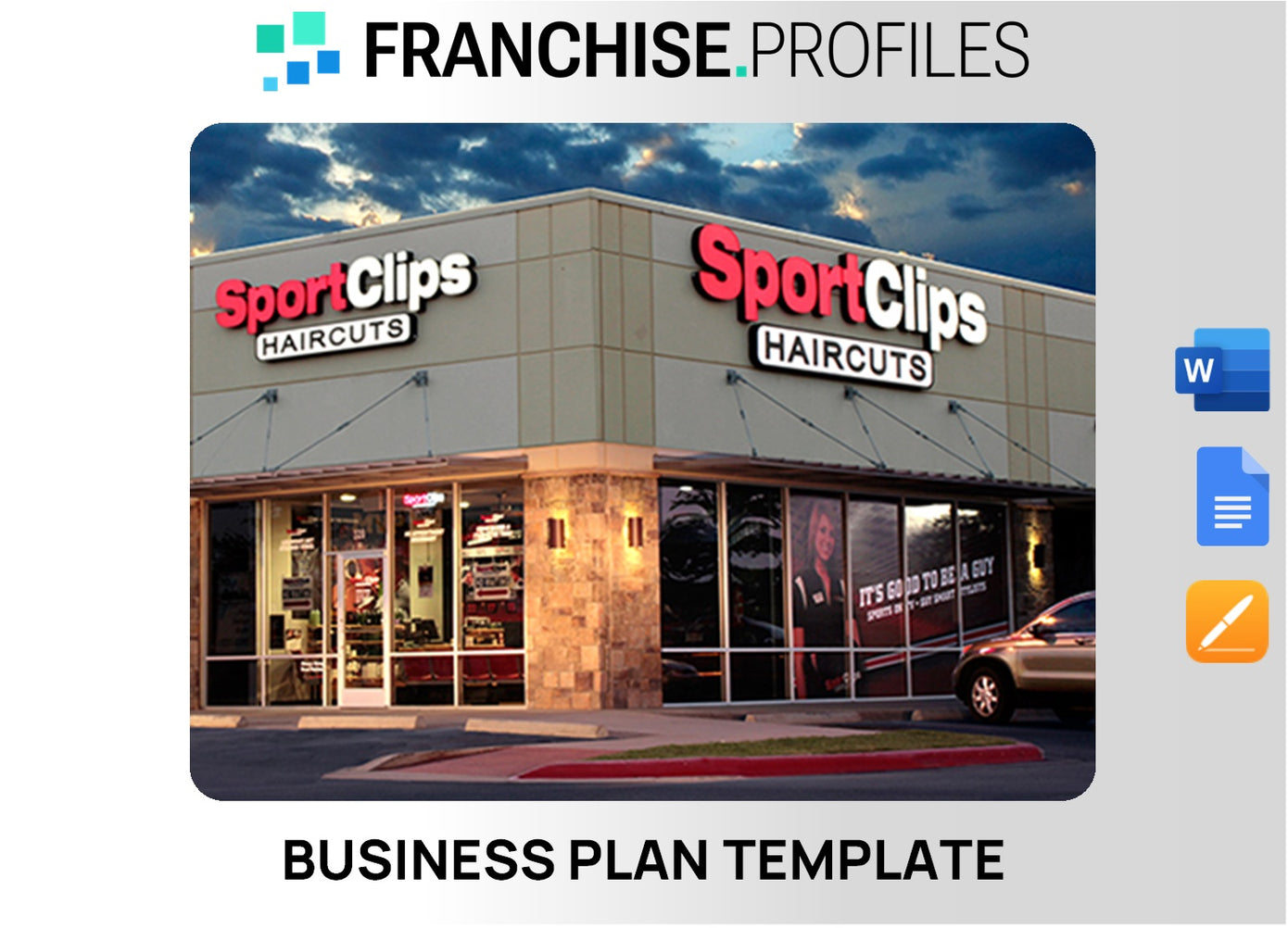 Sport Clips Franchise Business Plan Template