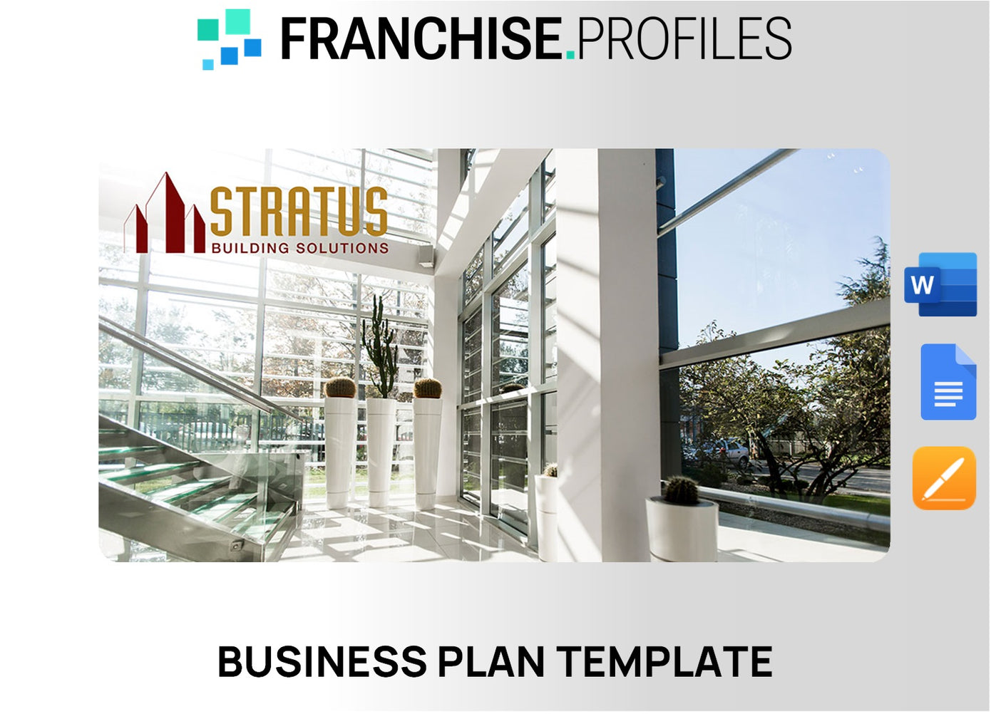 Stratus Building Solutions of San Jose Franchise Business Plan Template