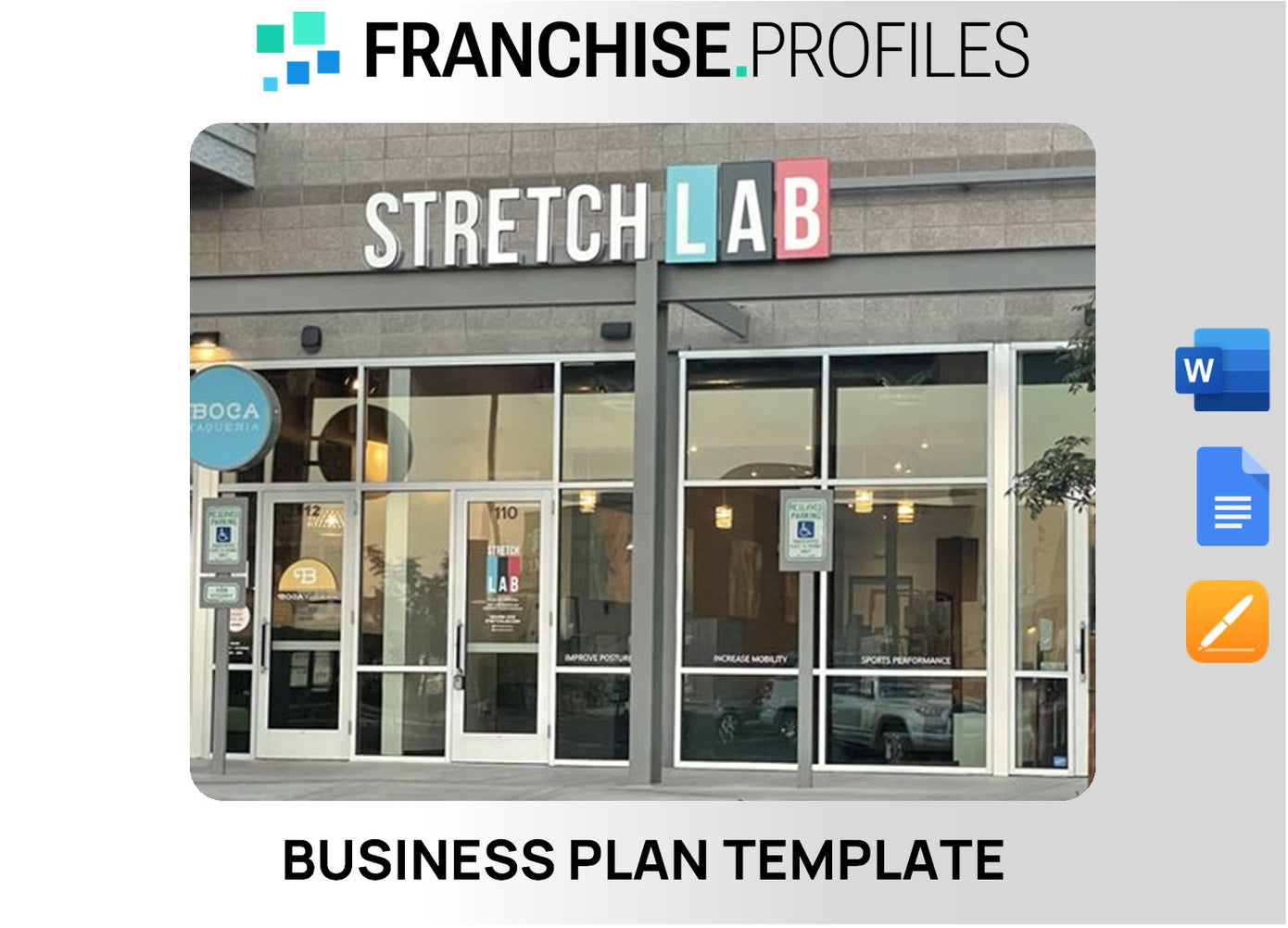 Stretch Lab Franchise Business Plan Template
