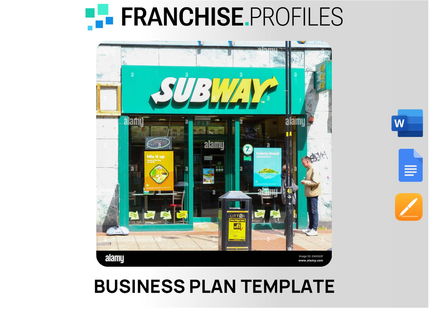 Subway Franchise Business Plan Template
