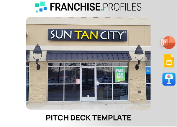 Sun Tan City Franchise Pitch Deck Template