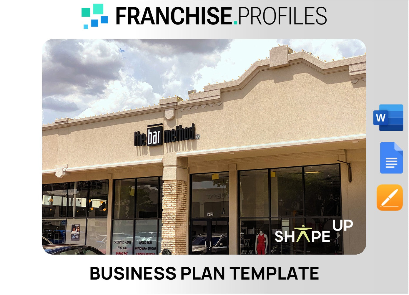 The Bar Method Franchise Business Plan Template