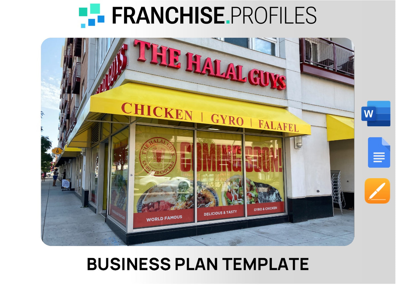 The Halal Guys Franchise Business Plan Template